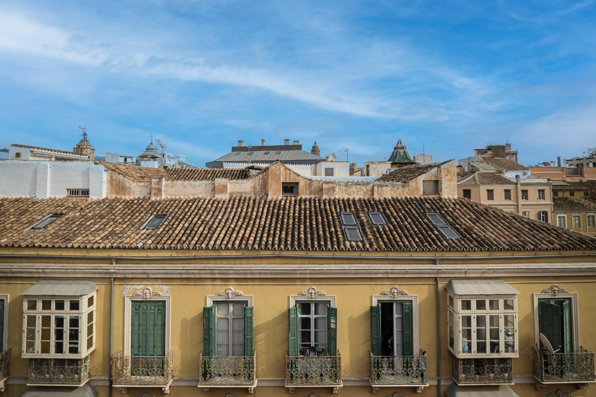 Atarazanas Suite, Atico Con Terraza Málaga Exteriör bild