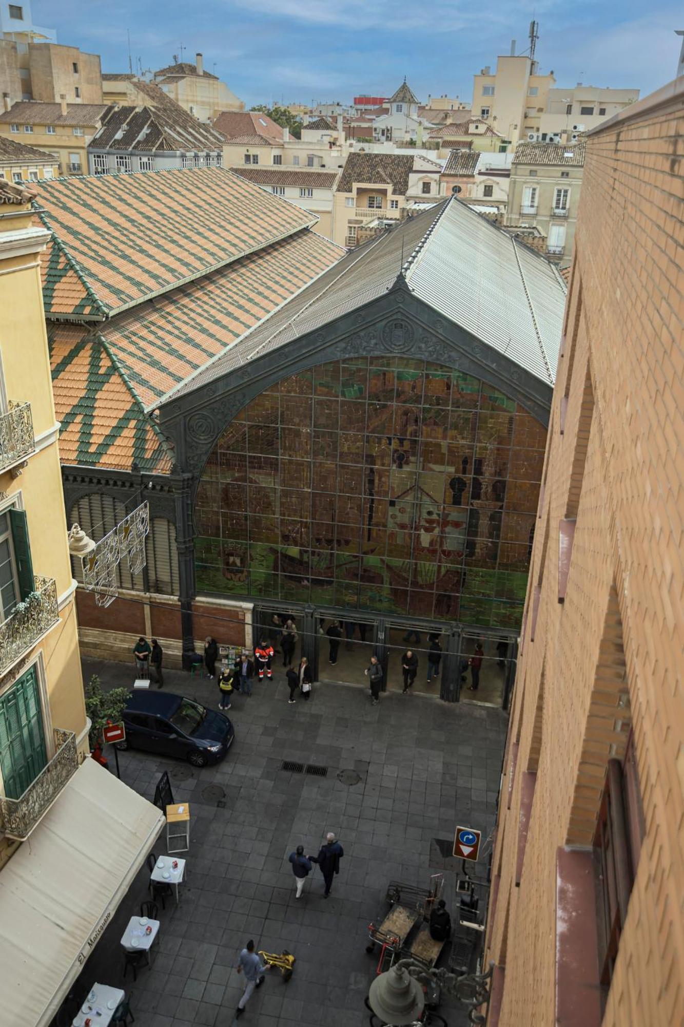 Atarazanas Suite, Atico Con Terraza Málaga Exteriör bild
