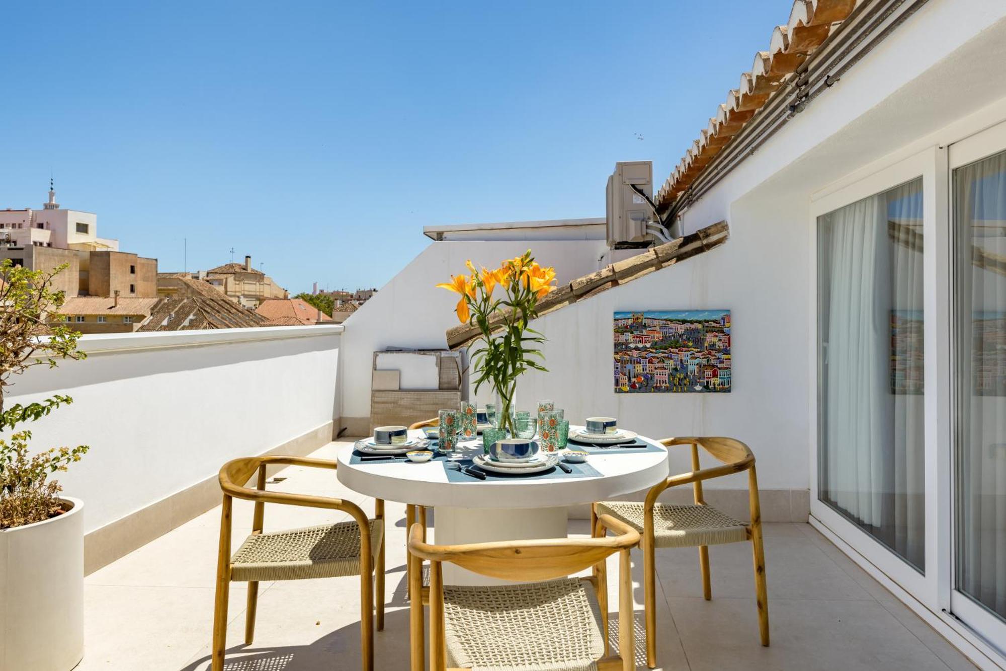 Atarazanas Suite, Atico Con Terraza Málaga Exteriör bild