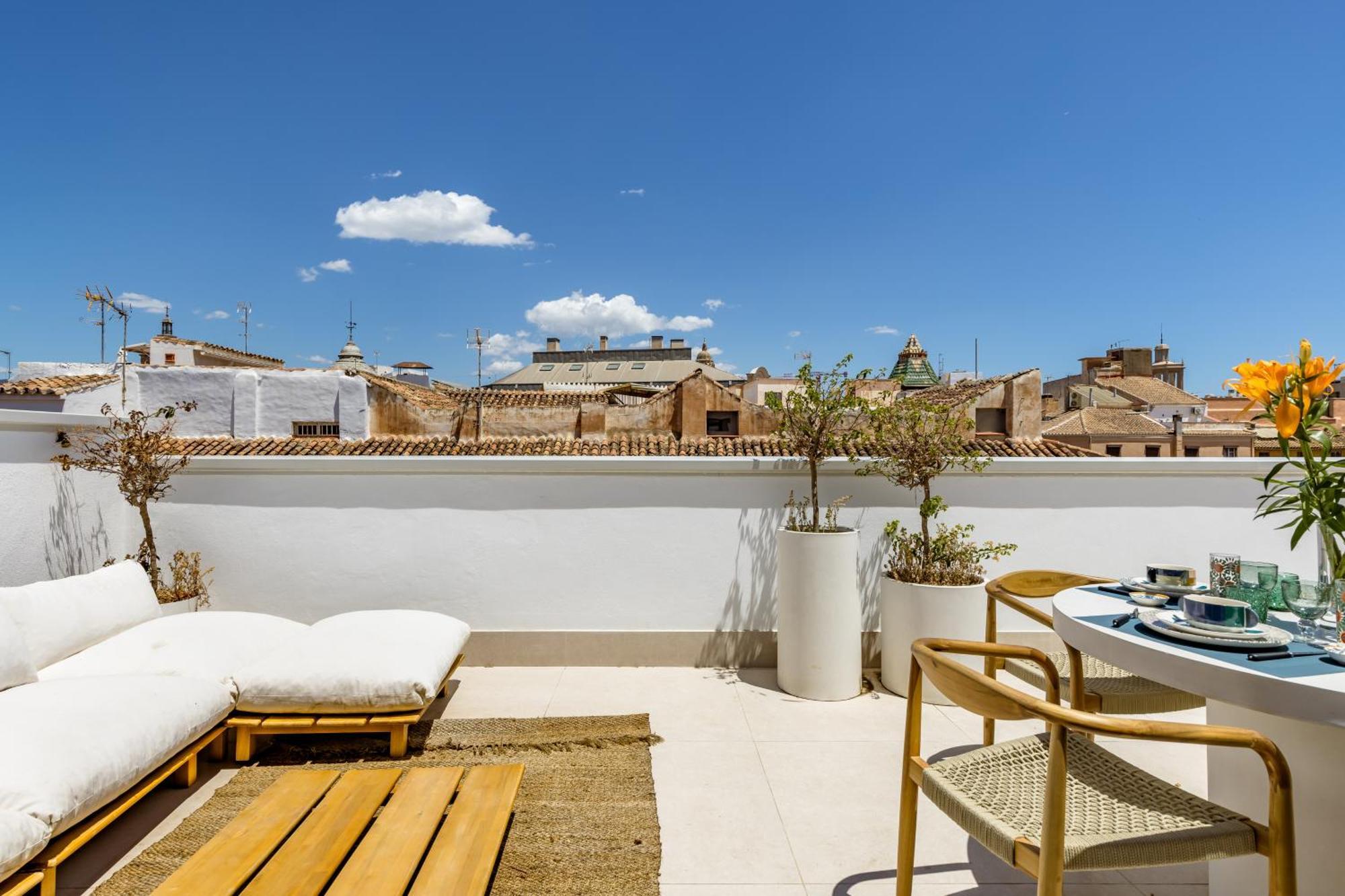 Atarazanas Suite, Atico Con Terraza Málaga Exteriör bild